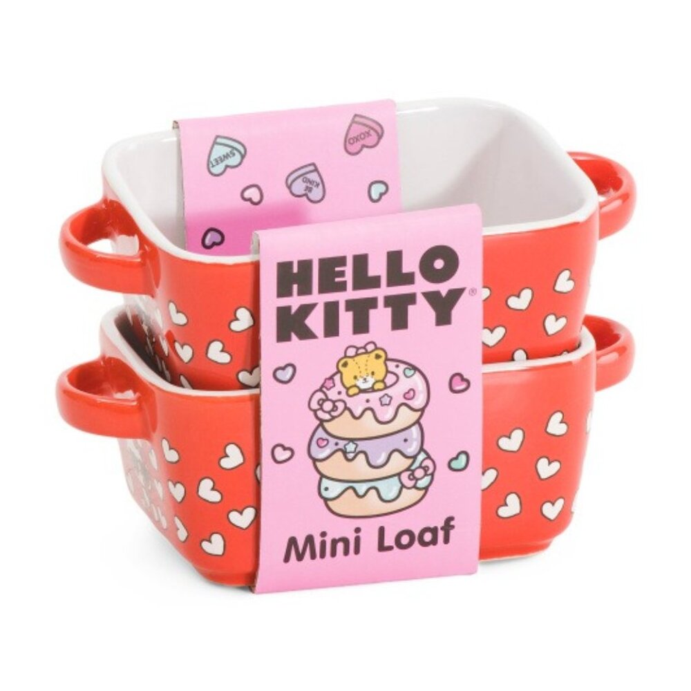 HELLO KITTY 2pk Valentine Sunglasses Mini Loaf Pans